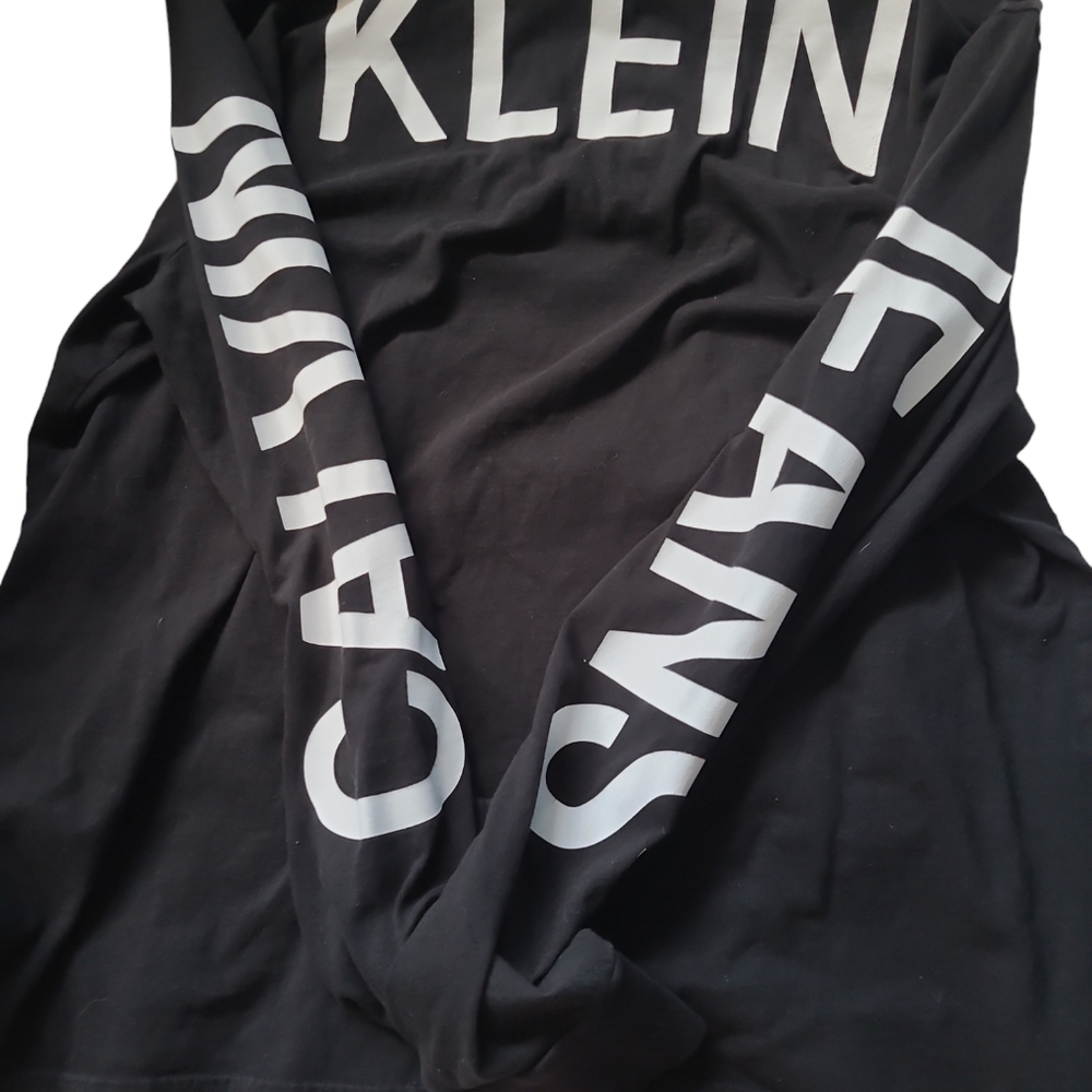 MENS CALVIN KLEIN LONG SLEEVE SHIRT SZ L.